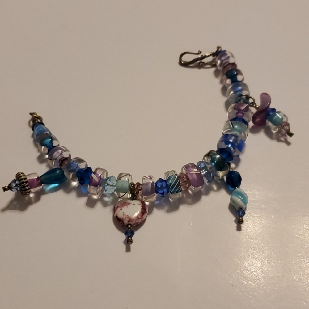 Bracelet, Seaglass,lightweight and comfortable